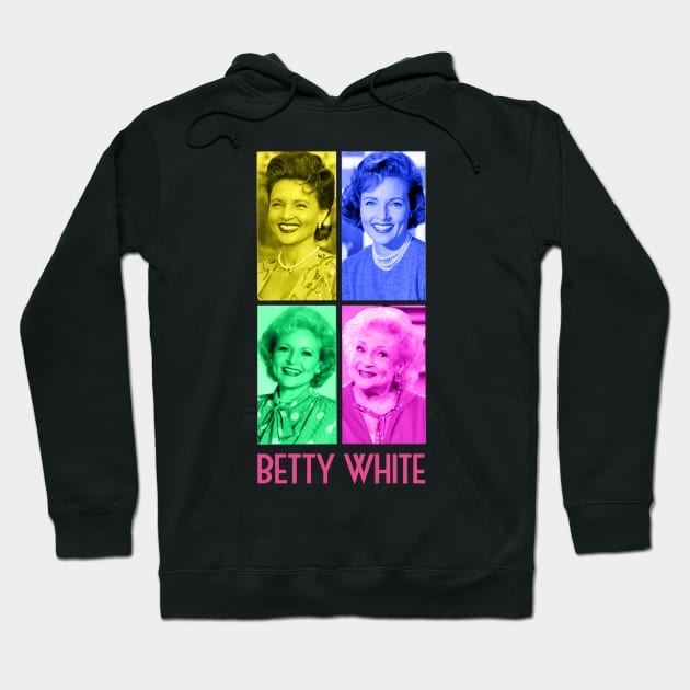 Betty white beautiful Hoodie by alustown